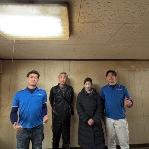 港区のお客様との写真