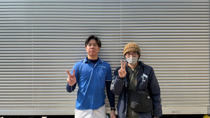 西淀川区のお客様との写真