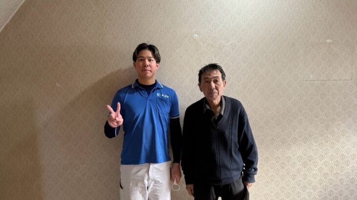 大阪市福島区のお客様との写真
