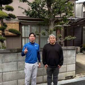 大阪府八尾市のお客様との写真