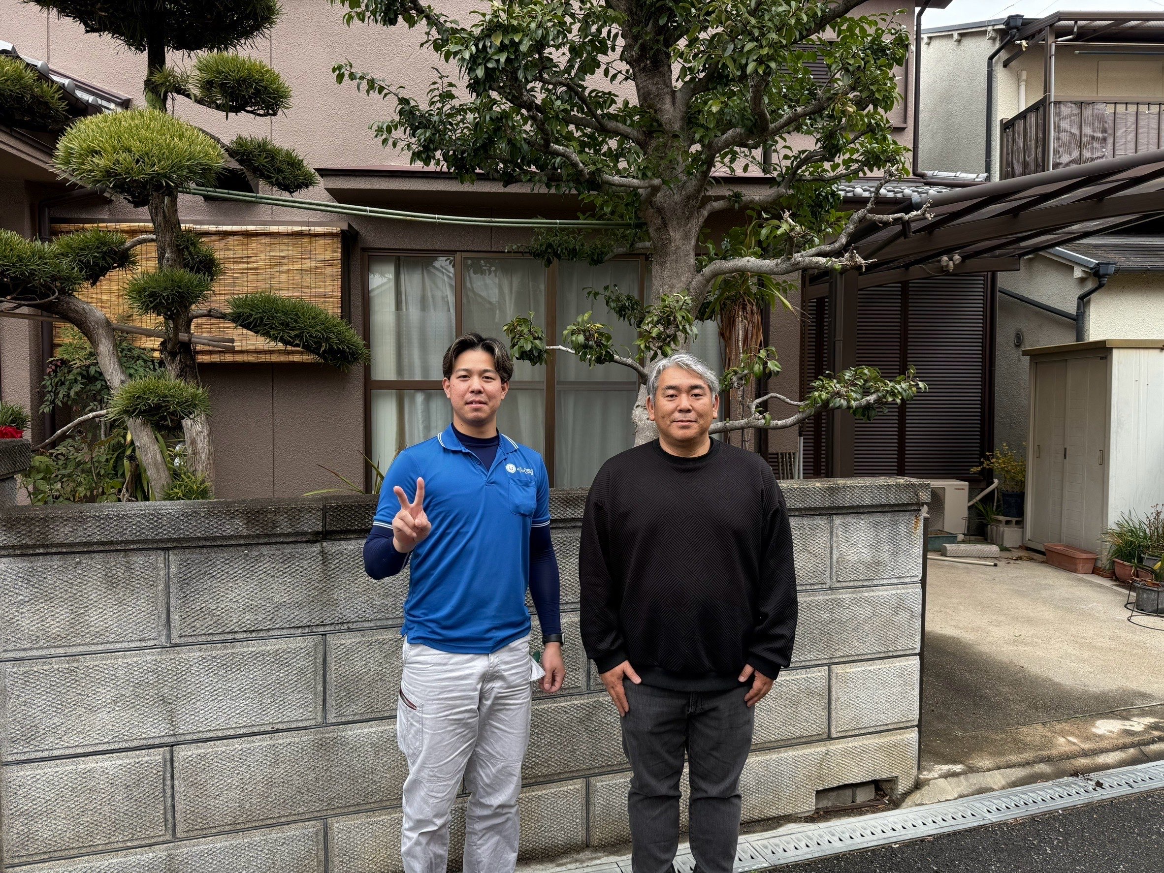 大阪府八尾市のお客様との写真