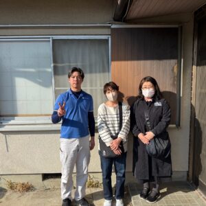 奈良県大和郡山市のお客様との写真