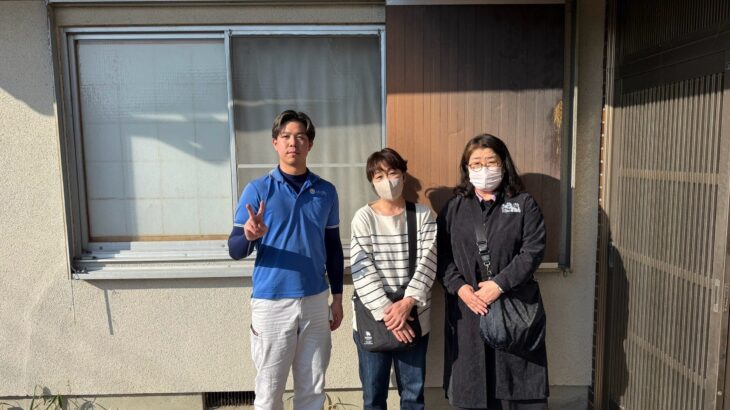 奈良県大和郡山市のお客様との写真