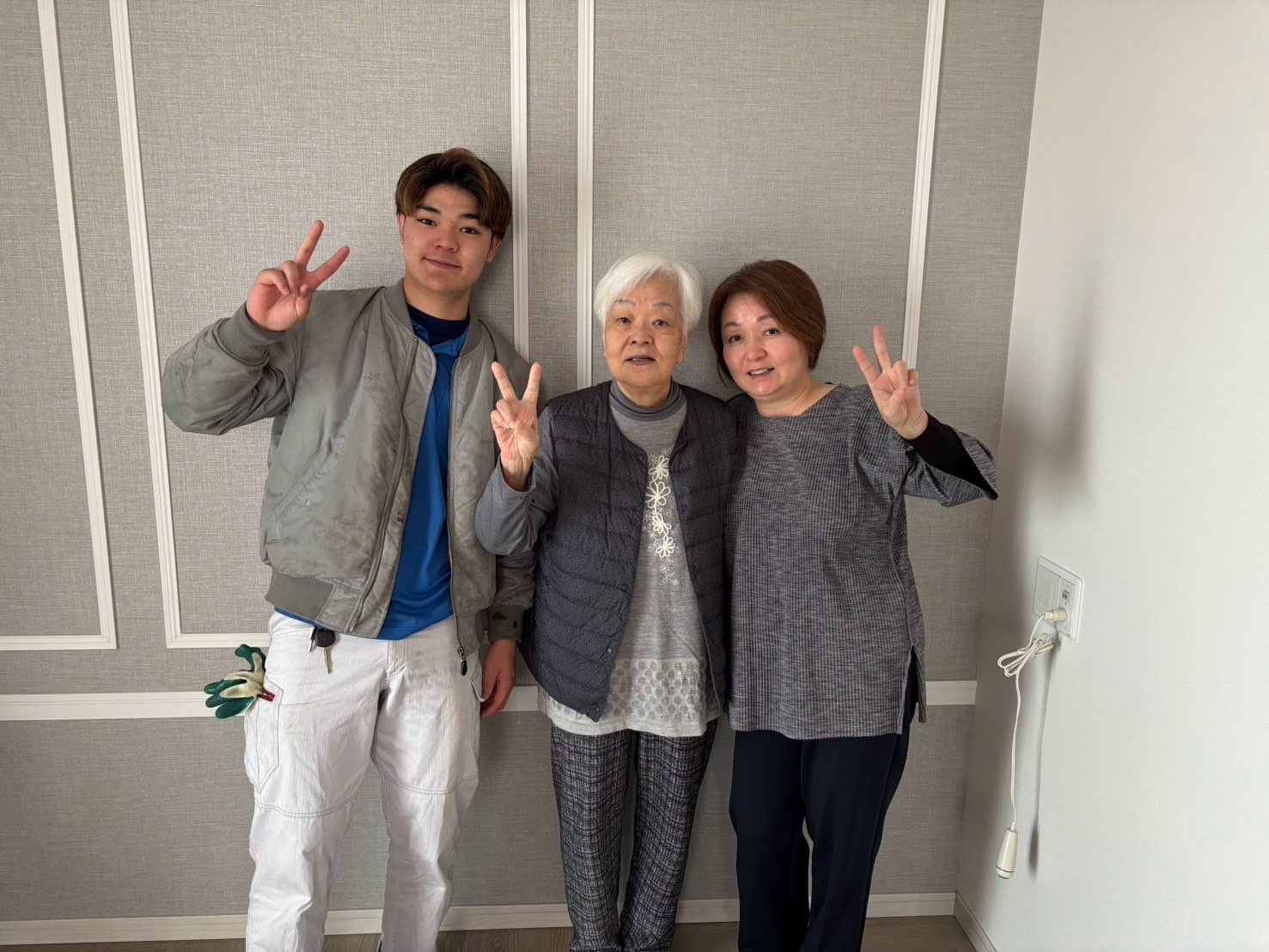兵庫県尼崎市のお客様との写真