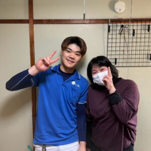 寝屋川市のお客様との写真