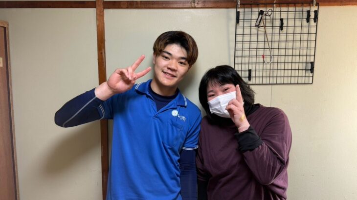寝屋川市のお客様との写真