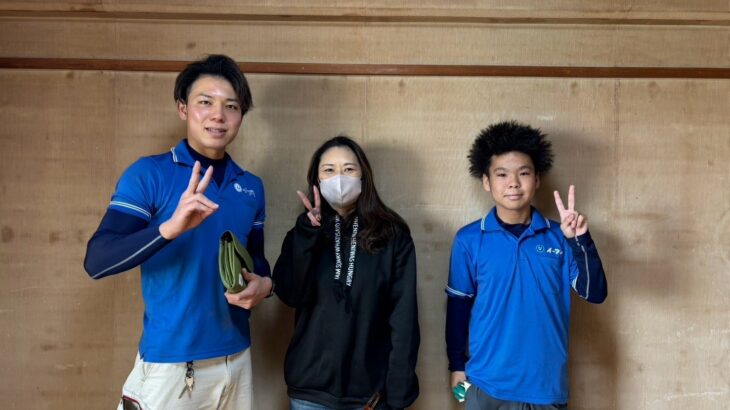 都島区のお客様との写真