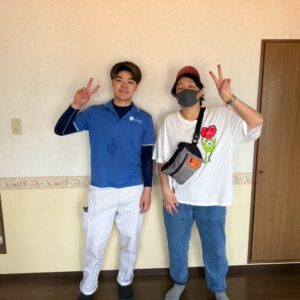 都島区のお客様との写真