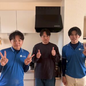大阪市西区のお客様との写真