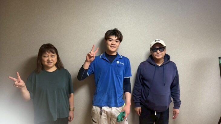岸和田市のお客様との写真