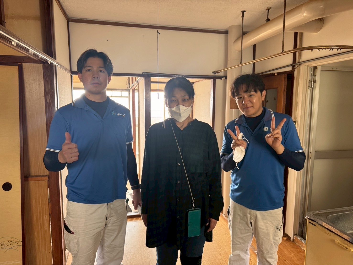 大阪市淀川区のお客様との写真