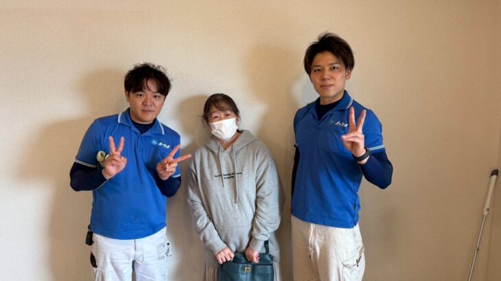 枚方市のお客様との写真