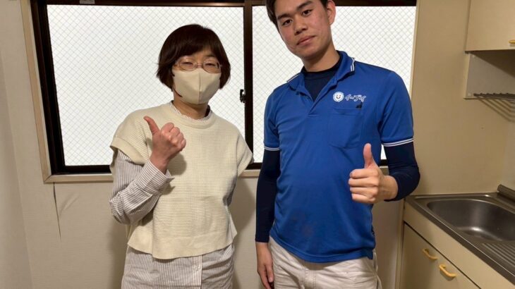 大阪市阿倍野区のお客様との写真