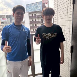 大阪市北区のお客様との写真