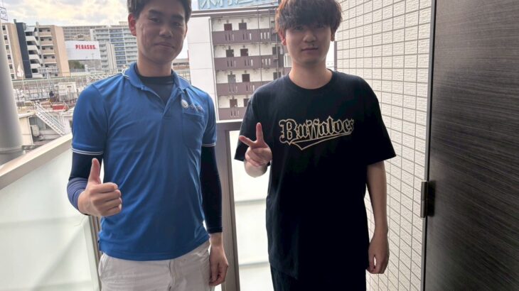 大阪市北区のお客様との写真