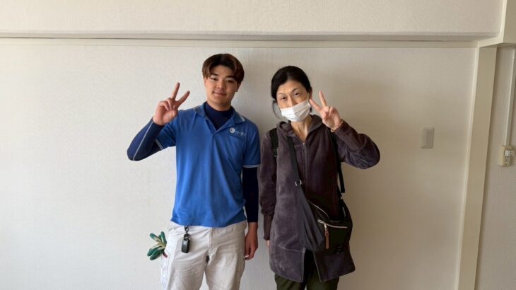 大阪市城東区のお客様との写真