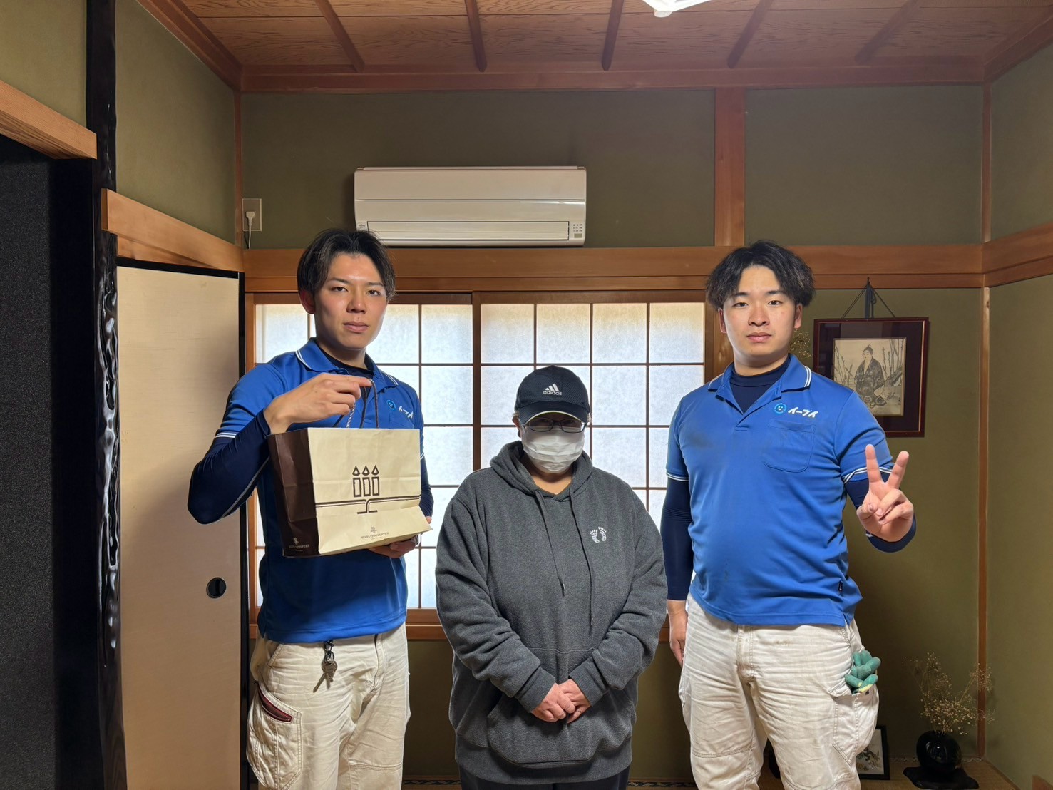 奈良県橿原市のお客様との写真
