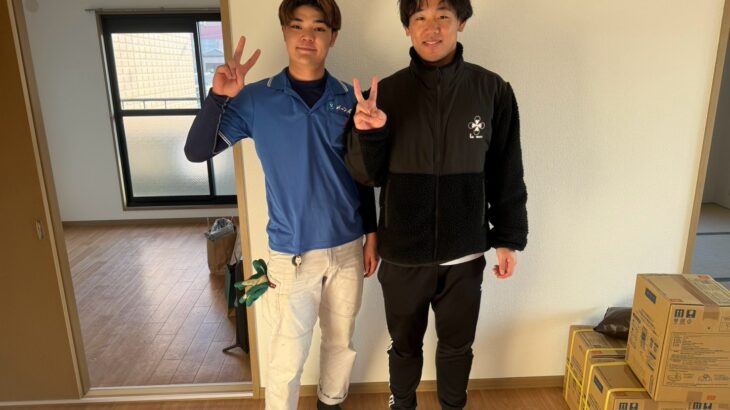 堺市北区のお客様との写真