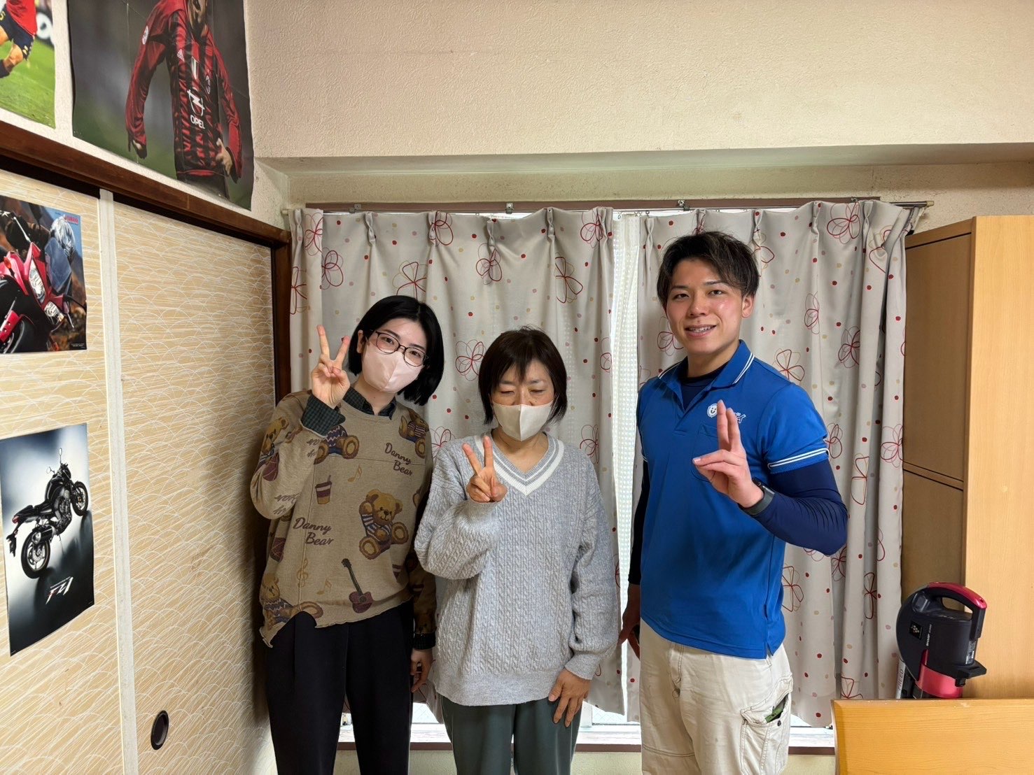 大阪府泉南市のお客様との写真