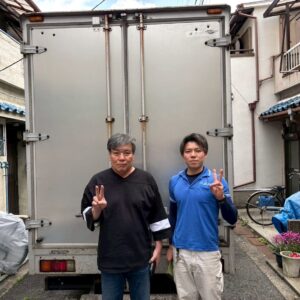 堺市西区のお客様との写真