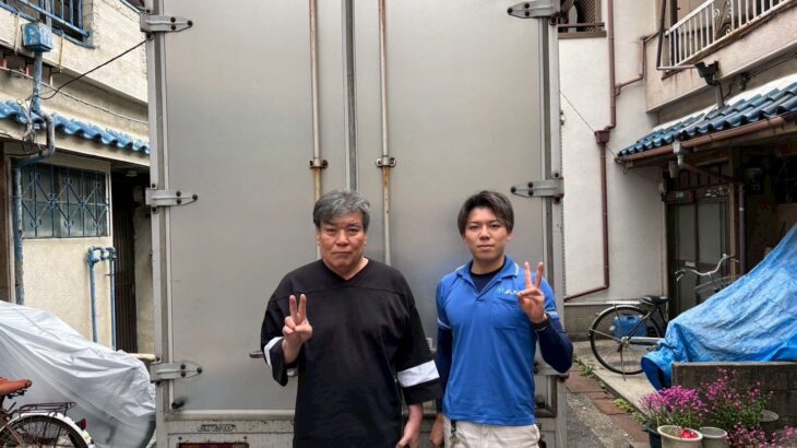 堺市西区のお客様との写真