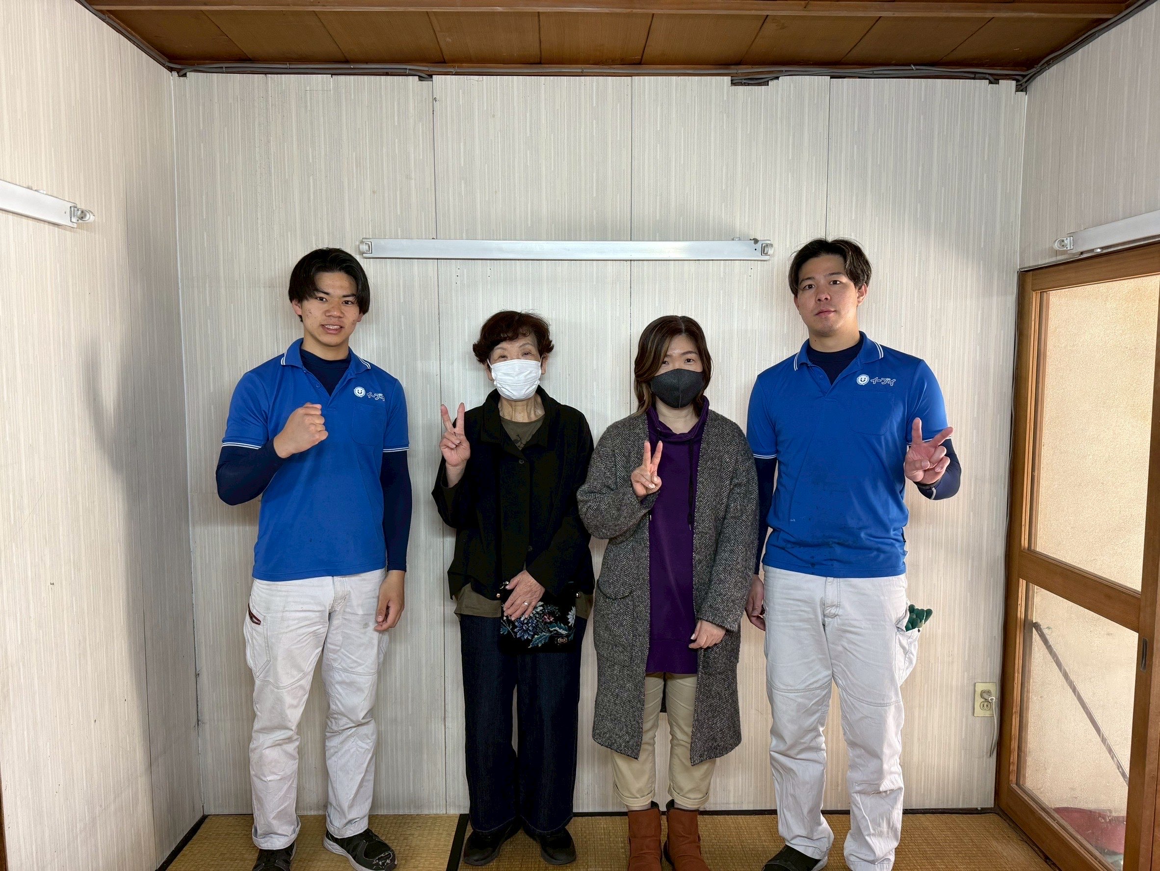 大阪市平野区のお客様との写真