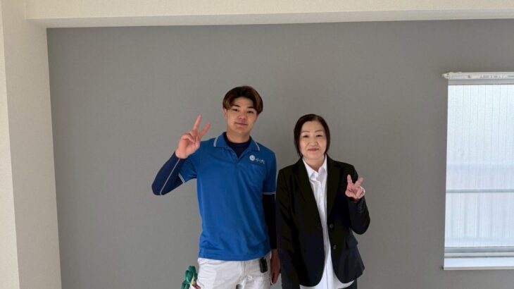 八尾市のお客様との写真