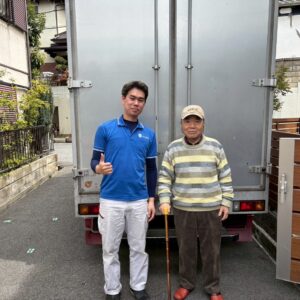 枚方市のお客様との写真