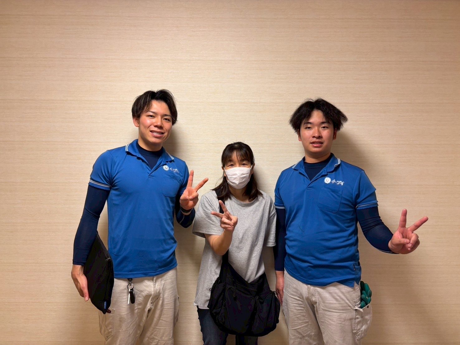 大阪市東淀川区のお客様との写真