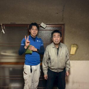 大阪市都島区のお客様との写真