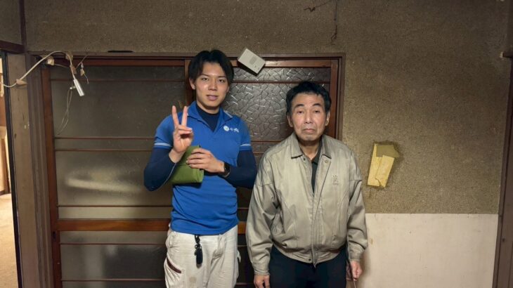 大阪市都島区のお客様との写真