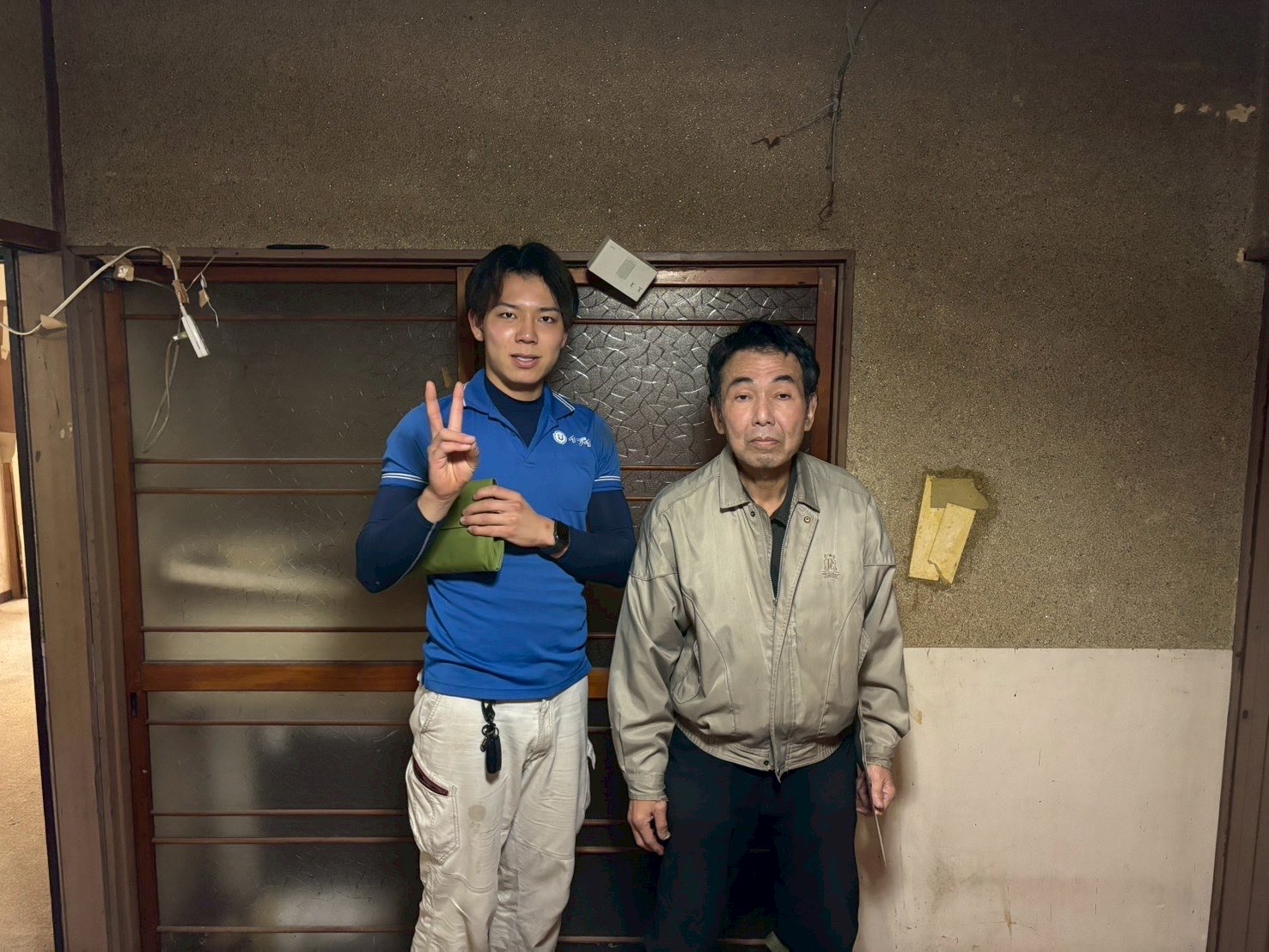 大阪市都島区のお客様との写真