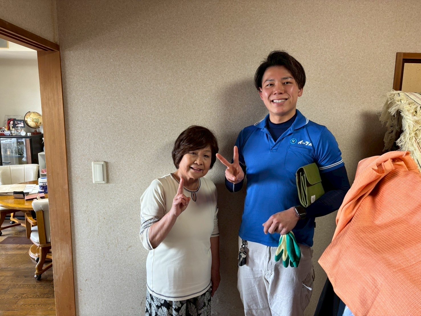 高槻市のお客様との写真