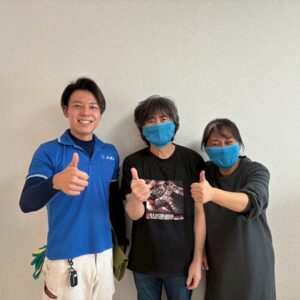 京都府京田辺市のお客様との写真