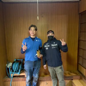 大阪市西成区のお客様との写真