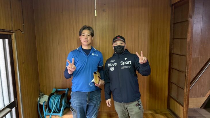 大阪市西成区のお客様との写真
