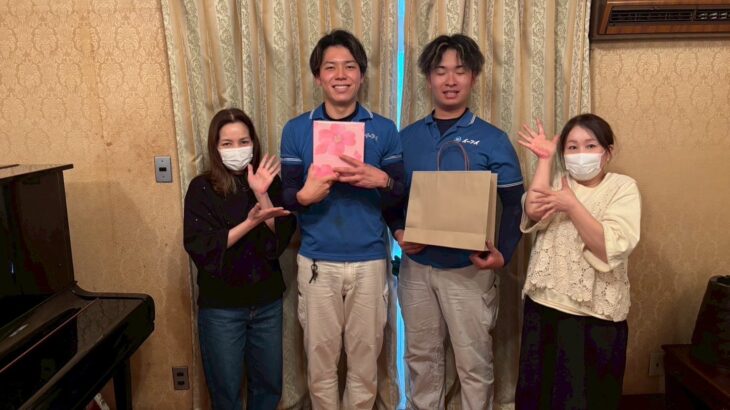 大阪市大正区のお客様との写真