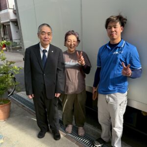 大阪府八尾市のお客様との写真