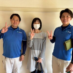 京都府八幡市のお客様との写真