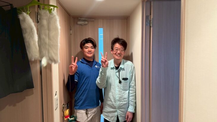 堺市北区のお客様との写真