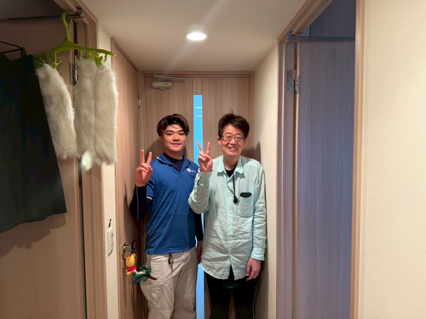 堺市北区のお客様との写真