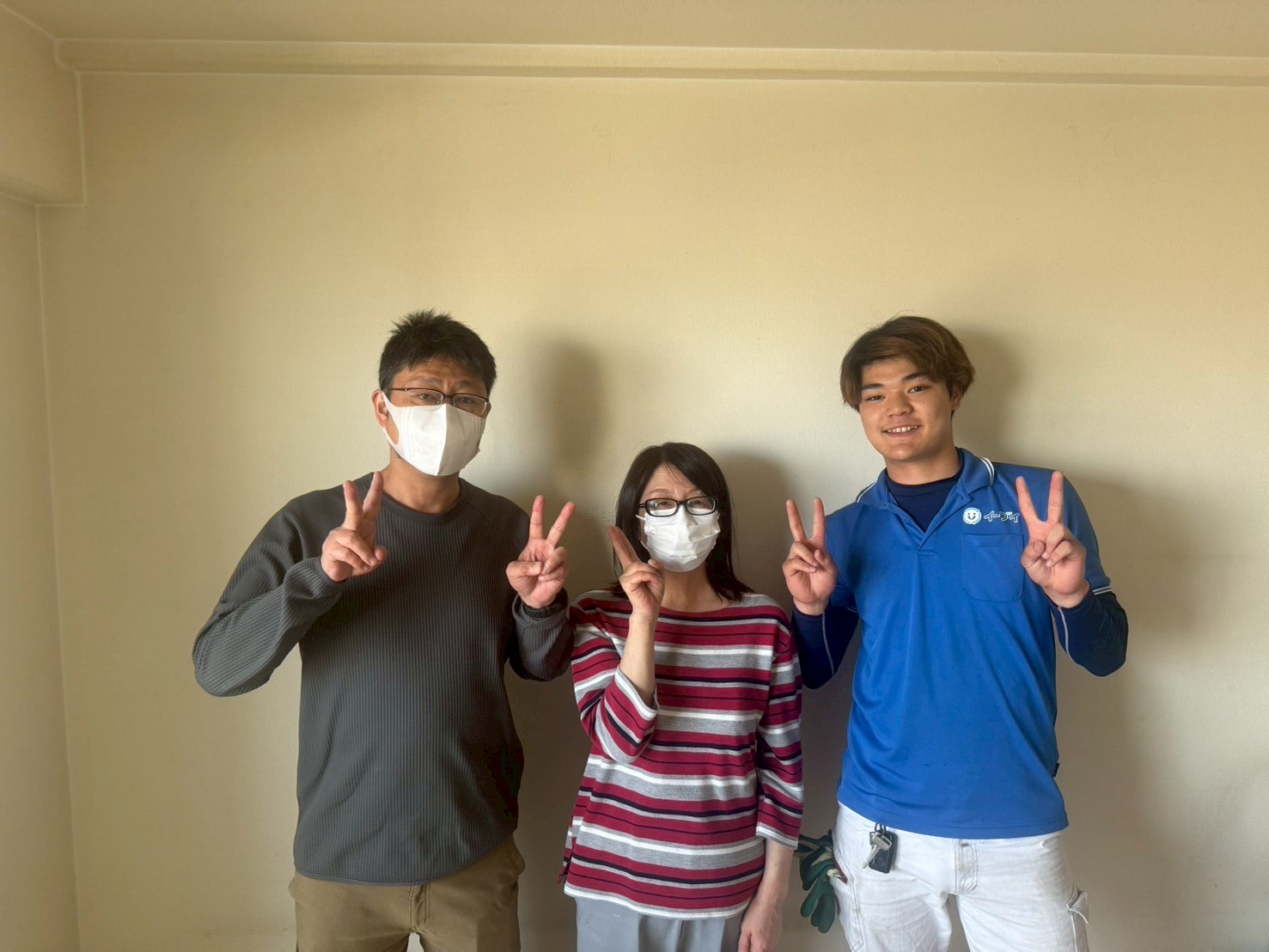 大阪市平野区のお客様との写真