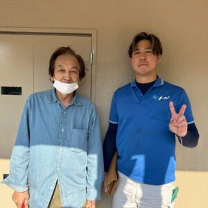 大阪市城東区のお客様との写真
