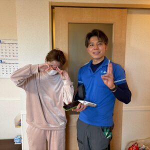 大阪府守口市のお客様との写真