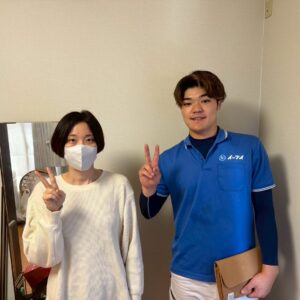 大阪府枚方市のお客様との写真