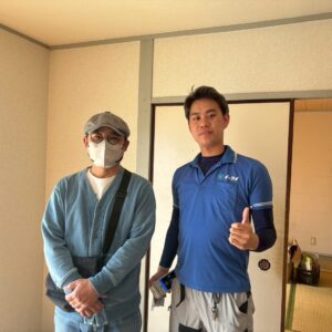 大阪府豊中市のお客様との写真