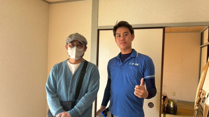 大阪府豊中市のお客様との写真