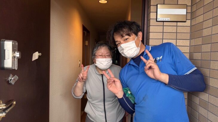 大阪市都島区のお客様との写真