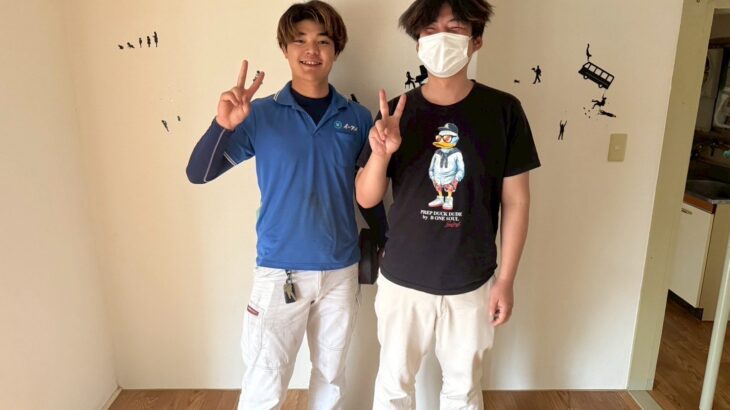 大阪市西区のお客様との写真