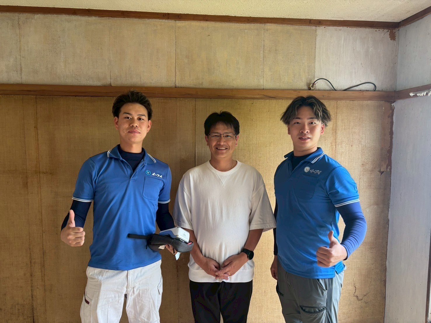 大阪府寝屋川市のお客様との写真